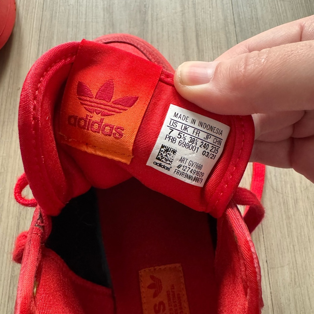 Adidas S.E.E.D. X Forum Bold ‘Red’ Sneaker - Picture 7 of 7